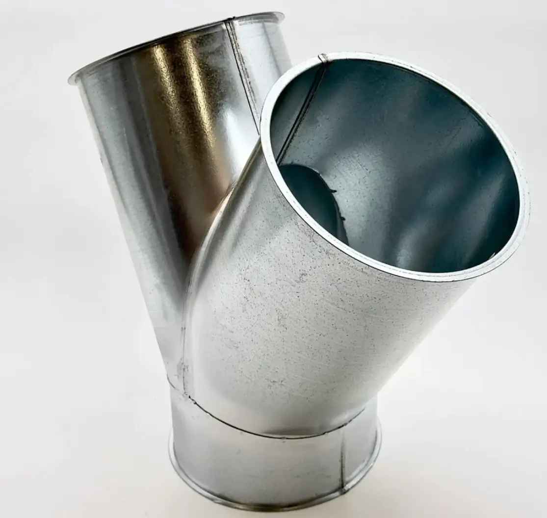 30° Y-Branch pipe fitting