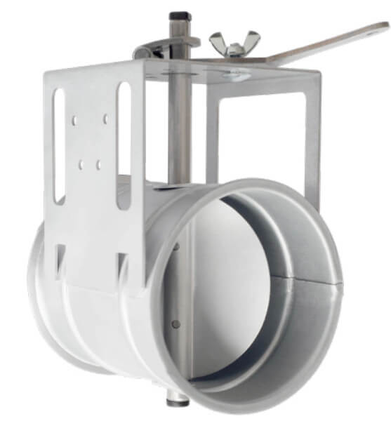 Manual Throttle Valve for Airflow Reduction Ø80-400mm