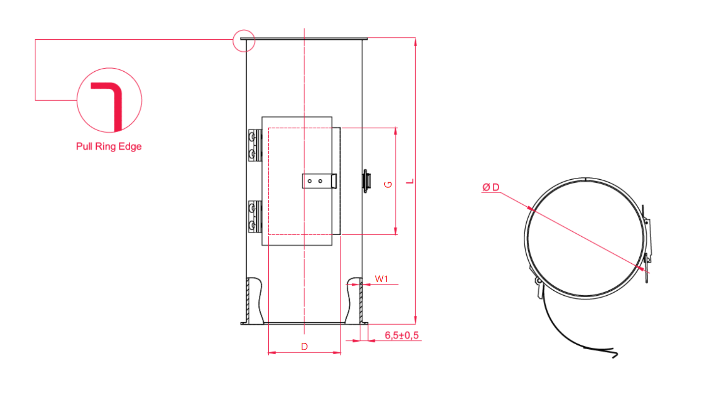500mm Galvanized Steel Pipe